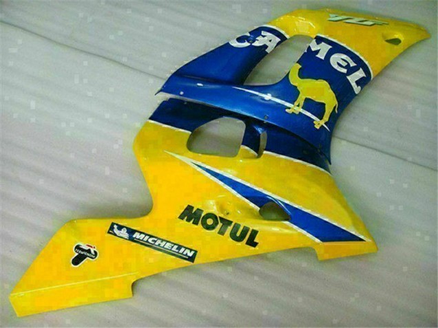 Amarelo Azul Abs Kits Carenagem R6 98-02 Amarelo Azul Abs Kits Carenagem R6 98-02