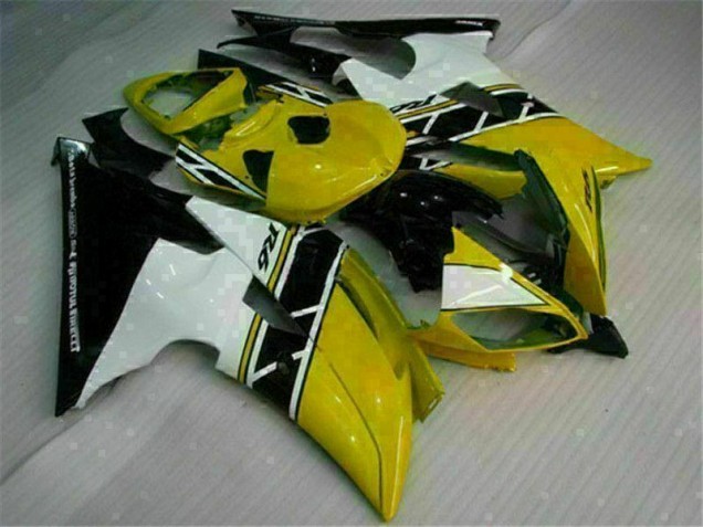 Amarelo Branco Carenagem R6 08-16 Amarelo Branco Carenagem R6 08-16