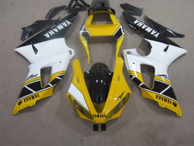 Amarelo Branco Preto Carenagem R1 00-01