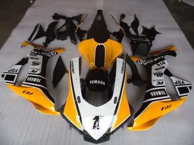 Amarelo Branco Preto Carenagem R1 15-19