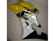 Amarelo Branco Preto Plástico R6 06-07 Amarelo Branco Preto Plástico R6 06-07