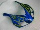 Amarelo Chama Azul Carenagem CBR 1000RR 08-11 Amarelo Chama Azul Carenagem CBR 1000RR 08-11