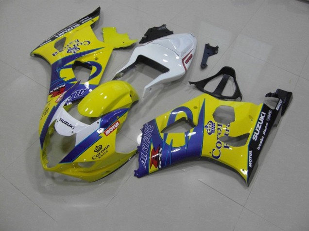Amarelo Corona Carenagem GSXR 1000 K5 05-06 Amarelo Corona Carenagem GSXR 1000 K5 05-06