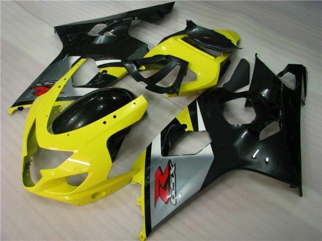 Amarelo Preto Abs Carenagem GSXR 600 / 750 K4 04-05