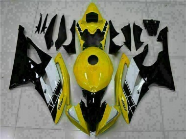 Amarelo Preto Abs Plástico R6 08-16