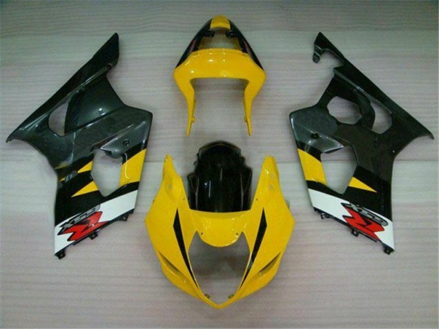 Amarelo Preto Carenagem GSXR 1000 K3 03-04 Amarelo Preto Carenagem GSXR 1000 K3 03-04