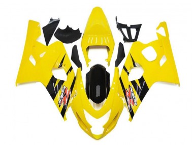 Amarelo Preto Carenagem & Plástico GSXR 600 / 750 K4 04-05
