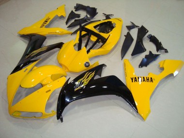 Amarelo Preto Chama Carenagem R1 04-06