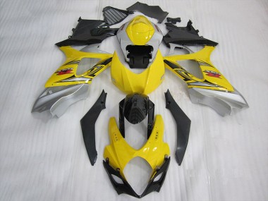 Amarelo Preto Kits Carenagem GSXR 1000 K7 07-08
