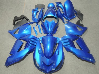 Azul Abs Kit Completos Carenagem ZX14R ZZR 1400 06-11