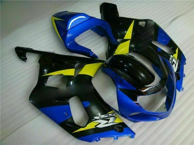 Azul Abs Plásticos GSXR 600 / 750 K1 K2 K3 01-03 Azul Abs Plásticos GSXR 600 / 750 K1 K2 K3 01-03