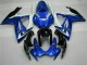 Azul Abs Plásticos GSXR 600 / 750 K6 06-07 Azul Abs Plásticos GSXR 600 / 750 K6 06-07