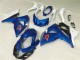 Azul Branco Abs Kit Carenagem & Plásticos GSXR 1000 17-23 Azul Branco Abs Kit Carenagem & Plásticos GSXR 1000 17-23