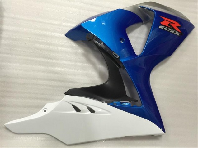 Azul Branco Abs Kit Carenagem & Plásticos GSXR 1000 17-23 Azul Branco Abs Kit Carenagem & Plásticos GSXR 1000 17-23