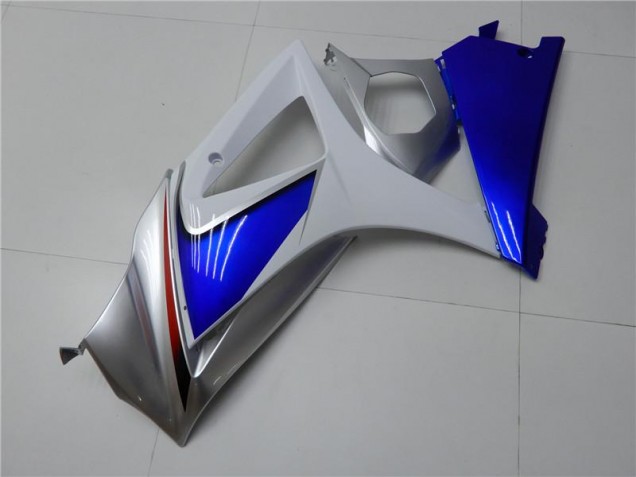 Azul Branco Abs Kits Carenagem GSXR 1000 K7 07-08 Azul Branco Abs Kits Carenagem GSXR 1000 K7 07-08
