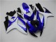 Azul Branco Abs Kits Carenagem GSXR 600 / 750 K6 06-07 Azul Branco Abs Kits Carenagem GSXR 600 / 750 K6 06-07