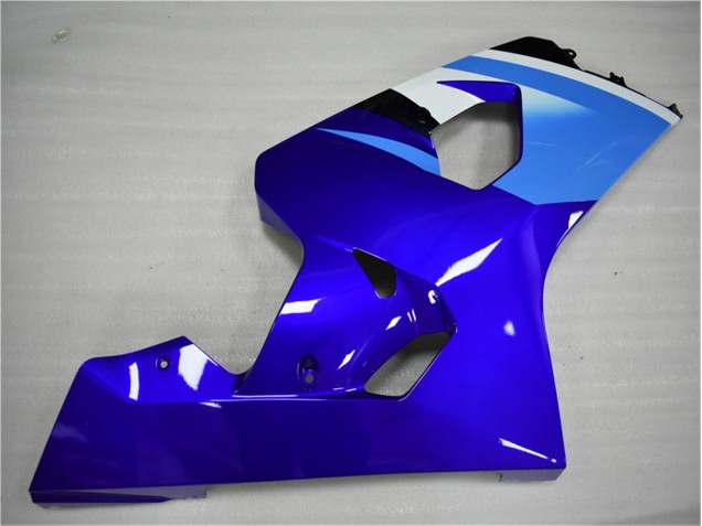 Azul Branco Abs Kits Completos Carenagem GSXR 600 / 750 K4 04-05 Azul Branco Abs Kits Completos Carenagem GSXR 600 / 750 K4 04-05