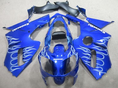 Azul Branco Chama Carenagem ZX12R 00-01