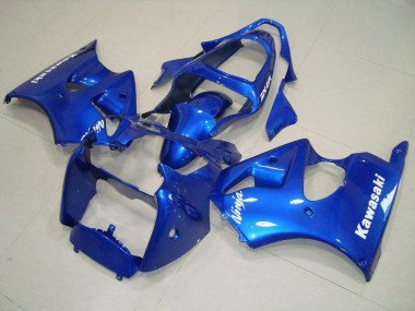 Azul & Branco Decalques Carenagem ZX6R 00-02