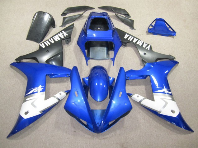 Azul Branco Injeção Kits Carenagem R1 02-03 Azul Branco Injeção Kits Carenagem R1 02-03