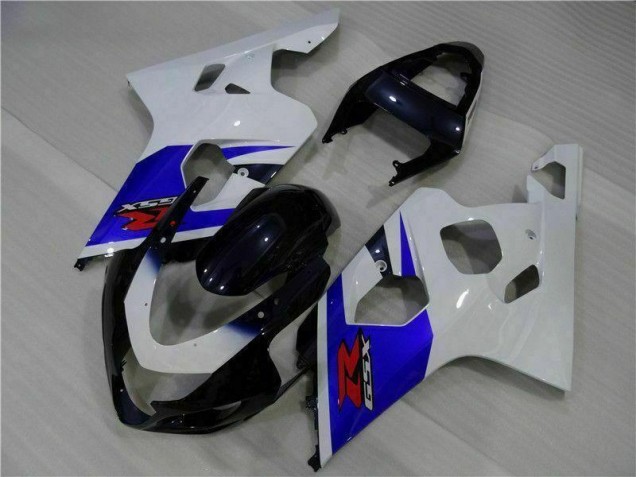 Azul Branco Kit Carenagem GSXR 600 / 750 K4 04-05 Azul Branco Kit Carenagem GSXR 600 / 750 K4 04-05