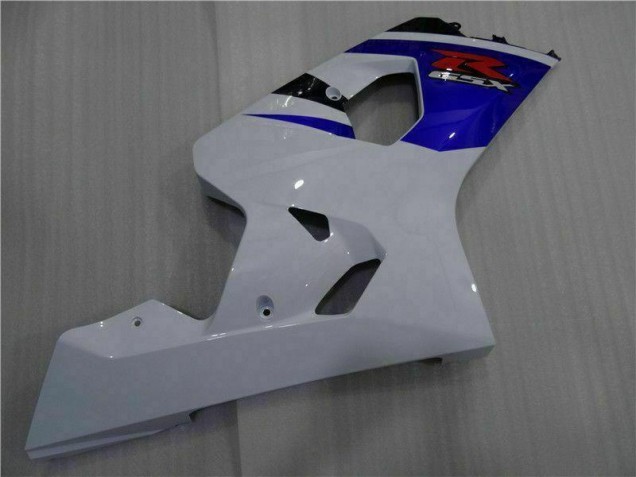 Azul Branco Kit Carenagem GSXR 600 / 750 K4 04-05 Azul Branco Kit Carenagem GSXR 600 / 750 K4 04-05