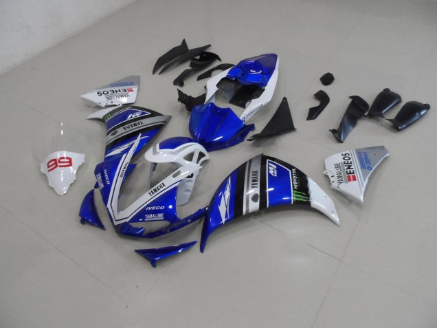 Azul Branco Kit Carenagem R1 09-11 Azul Branco Kit Carenagem R1 09-11