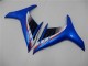 Azul Branco Kit Completo Carenagem GSXR 600 / 750 K11 11-21 Azul Branco Kit Completo Carenagem GSXR 600 / 750 K11 11-21
