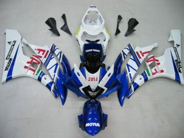 Azul Branco Motul Vermelho Fiat Carenagem R6 06-07