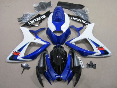 Azul Branco Plásticos GSXR 600 K6 06-07