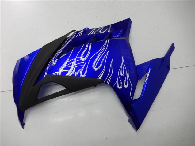 Azul Branco Preto Carenagem EX300 13-16 Azul Branco Preto Carenagem EX300 13-16