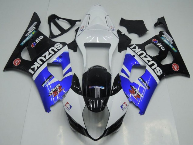 Azul Branco & Preto Carenagem GSXR 1000 K3 03-04 Azul Branco & Preto Carenagem GSXR 1000 K3 03-04