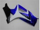 Azul Branco Preto Carenagem GSXR 1000 K7 07-08 Azul Branco Preto Carenagem GSXR 1000 K7 07-08