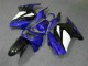 Azul Branco Preto Ninja Abs Plástico EX250 08-12 Azul Branco Preto Ninja Abs Plástico EX250 08-12