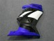 Azul Branco Preto Ninja Abs Plástico EX250 08-12 Azul Branco Preto Ninja Abs Plástico EX250 08-12