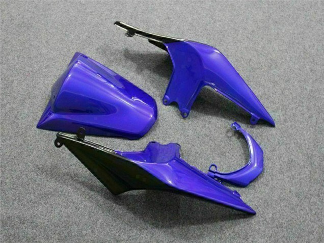 Azul Branco Preto Ninja Abs Plástico EX250 08-12 Azul Branco Preto Ninja Abs Plástico EX250 08-12
