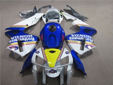 Azul Branco Rothmans Carenagem CBR 600RR 05-06