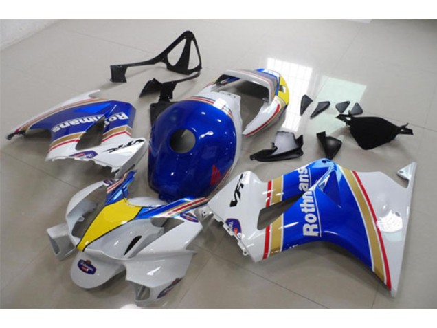 Azul Branco Rothmans Carenagem VFR 800 02-13 Azul Branco Rothmans Carenagem VFR 800 02-13