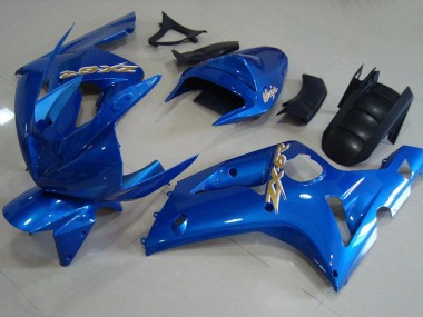 Azul Carenagem ZX6R 03-04