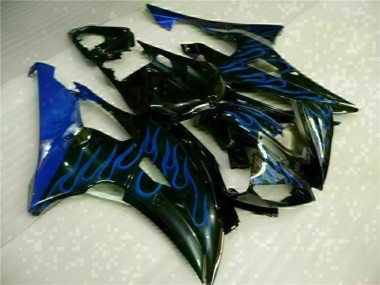 Azul Chama Preto Carenagem R6 08-16