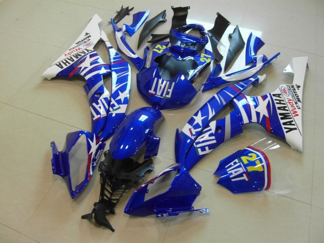 Azul Estrela Fiat Carenagem R6 08-16 Azul Estrela Fiat Carenagem R6 08-16