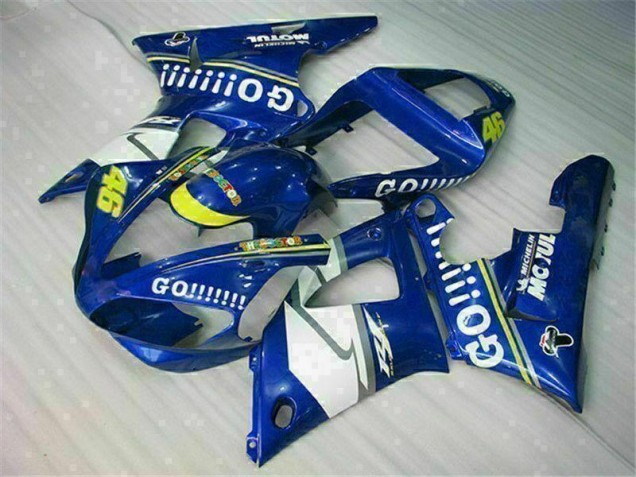 Azul Injeção Kit Carenagem R1 00-01 Azul Injeção Kit Carenagem R1 00-01