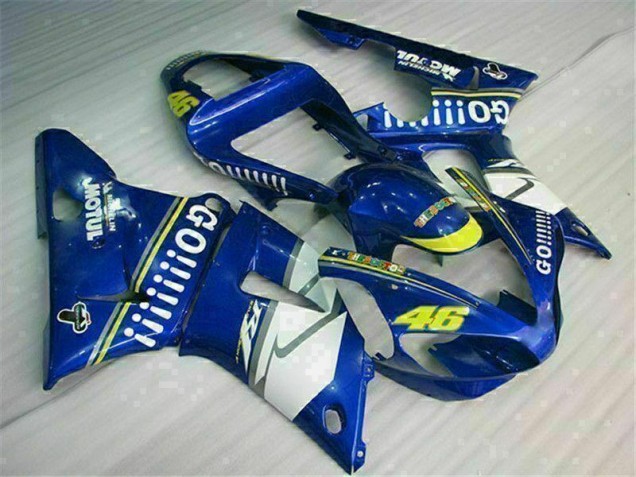 Azul Injeção Kit Carenagem R1 00-01 Azul Injeção Kit Carenagem R1 00-01