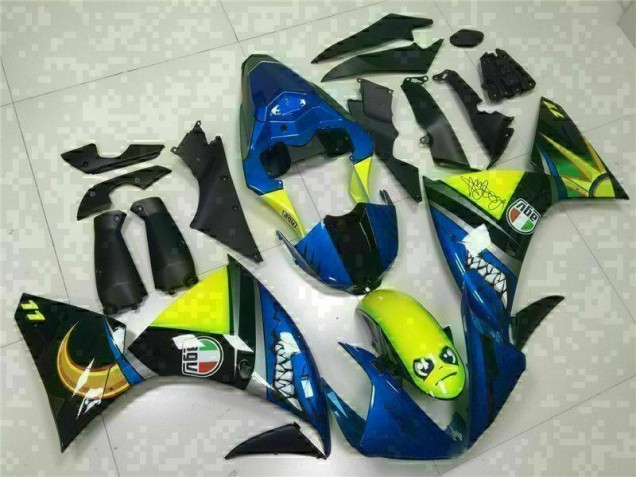 Azul Kit Carenagem R1 09-11 Azul Kit Carenagem R1 09-11