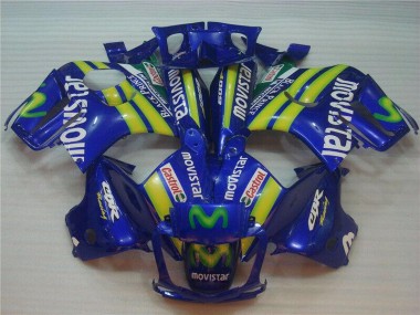 Azul Movistar Castrol Carenagem CBR 600 F3 95-98