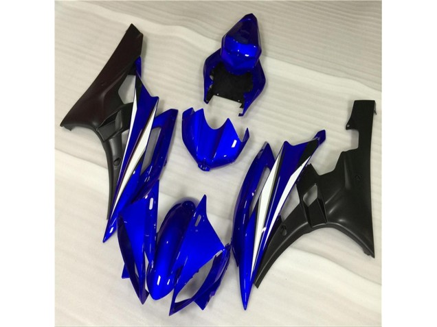 Azul Preto Abs Carenagem R6 06-07 Azul Preto Abs Carenagem R6 06-07