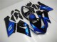 Azul Preto Abs Kits Completos Carenagem ZX6R 05-06 Azul Preto Abs Kits Completos Carenagem ZX6R 05-06