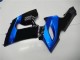 Azul Preto Abs Kits Completos Carenagem ZX6R 05-06 Azul Preto Abs Kits Completos Carenagem ZX6R 05-06