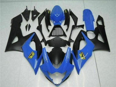 Azul Preto Abs Plástico GSXR 1000 K5 05-06