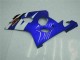 Azul Preto Abs Plásticos GSXR 600 / 750 K4 04-05 Azul Preto Abs Plásticos GSXR 600 / 750 K4 04-05